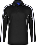 Picture of Winning Spirit Mens Legend Plus Long Sleeve Polo (PS69)