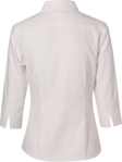 Picture of Winning Spirit Womens Mini Herringbone 3/4 Sleeve Shirt (M8113)