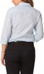Picture of Winning Spirit Womens Fine Stripe 3/4 Sleeve Shirt (M8213)