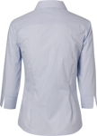 Picture of Winning Spirit Womens Fine Stripe 3/4 Sleeve Shirt (M8213)