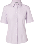Picture of Winning Spirit Womens Mini Check Short Sleeve Shirt (M8360S)