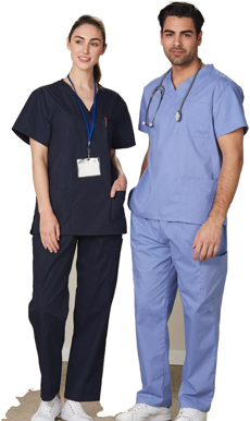 Picture of Winning Spirit Unisex Scrub Pants (M9370)