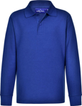 Picture of Winning Spirit Kids Traditional Pique Knit Long Sleeve Polo (PS12K)