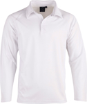 Picture of Winning Spirit Kids Cricket Long Sleeve Polo (PS29KL)