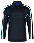 Picture of Winning Spirit Mens Legend Plus Long Sleeve Polo (PS69)