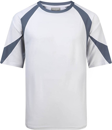 Picture of Bocini Collections Adults Three Tone Contrast Sports Tee Shirt (CT2415-ADULTS)