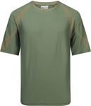 Picture of Bocini Collections Adults Three Tone Contrast Sports Tee Shirt (CT2415-ADULTS)