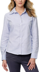 Picture of Winning Spirit Womens Dot Contrast Long Sleeve Shirt (M8922)