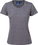 Picture of Winning Spirit Womens High Performance Heather Tee Shirt (TS28)