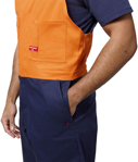 Picture of Hardyakka Hi Vis 2 Tone Action Back Cotton Drill Overall (Y01526)