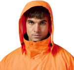 Picture of Hardyakka Core Hi Vis 2 Tone Taped Quilted Waterproof Jacket (Y06685)