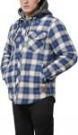 Picture of Hardyakka Quilted Flannel Hooded Shacket (Y06690)