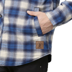 Picture of Hardyakka Quilted Flannel Hooded Shacket (Y06690)