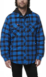 Picture of Hardyakka Quilted Flannel Hooded Shacket (Y06690)