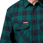 Picture of Hardyakka Long Sleeve Check Flannel Cotton Work Shirt (Y07295)