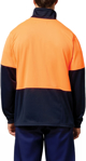 Picture of Hardyakka Hi Vis 2 Tone 1/4 Zip Brushed Fleece Jumper (Y19330)