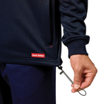 Picture of Hardyakka Hi Vis 2 Tone 1/4 Zip Brushed Fleece Jumper (Y19330)