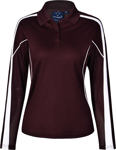 Picture of Winning Spirit Womens Legend Plus Long Sleeve Polo (PS70)