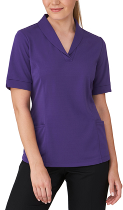 Picture of City Collection CityHealth Active Short Sleeve Blouse (2230)
