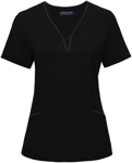 Picture of City Collection 4 Way Stretch Short Sleeve Tunic (2280)
