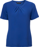 Picture of City Collection The Keyhole Knit Short Sleeve Blouse (2295)