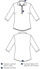 Picture of City Collection Bella 3/4 Sleeve Frill Placket Top (2275)