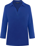 Picture of City Collection Womens Ella 3/4 Sleeve Polo (2273)