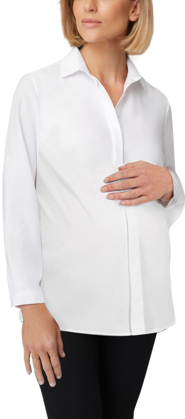 Picture of City Collection Womens Maternity Ezylin Shirt (2148)
