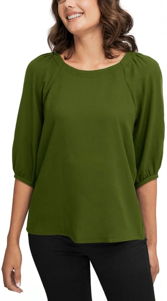 Picture of City Collection Marilyn 3/4 Raglan Detail Sleeve (2271)