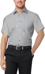 Picture of City Collection Pinfeather Short Sleeve Shirt (4265SS)