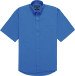 Picture of City Collection Mens Micro Check Short Sleeve Shirt (4102SS)