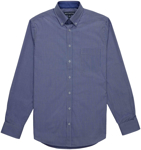 Picture of City Collection Mens Pippa Check Long Sleeve Shirt (4222LS)
