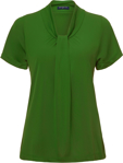Picture of City Collection Pippa Knit Short Sleeve Blouse (2222)