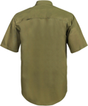 Picture of NCC Apparel Mens Lightweight Short Sleeve Vented Cotton Drill Shirt (WS4012)