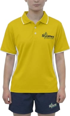 Picture of St James Sports Polo - Eli (Yellow)