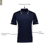 Picture of Syzmik Mens Striker Short Sleeve Polo (ZH145)