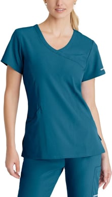Picture of Skechers Reliance 3 Pocket Crossover V Neck Top (SK102)
