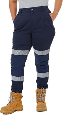 Picture of Zadie The Workz Taped Reflective Pant (Z03P)