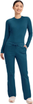 Picture of Cherokee Womens Flare Leg Drawstring Scrub Pant - Petite (CH-4044P)