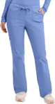 Picture of Cherokee Womens Flare Leg Drawstring Scrub Pant - Petite (CH-4044P)