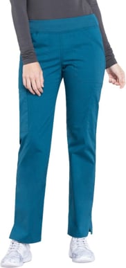 Picture of Cherokee Womens Rib Knit Waist Cargo Scrub Pant (CH-WW170)