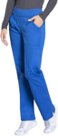 Picture of Cherokee Womens Rib Knit Waist Cargo Scrub Pant - Petite (CH-WW170P)
