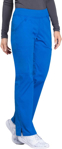 Picture of Cherokee Womens Rib Knit Waist Cargo Scrub Pant - Petite (CH-WW170P)