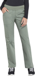 Picture of Cherokee Womens Rib Knit Waist Cargo Scrub Pant - Petite (CH-WW170P)