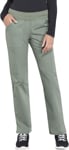 Picture of Cherokee Womens Rib Knit Waist Cargo Scrub Pant - Tall (CH-WW170T)