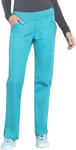 Picture of Cherokee Womens Rib Knit Waist Cargo Scrub Pant - Tall (CH-WW170T)