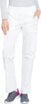 Picture of Cherokee Womens Rib Knit Waist Cargo Scrub Pant - Tall (CH-WW170T)