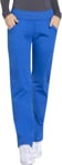 Picture of Cherokee Womens Rib Knit Waist Cargo Scrub Pant - Tall (CH-WW170T)
