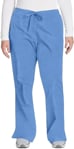 Picture of Cherokee Womens Natural Rise Flare Leg Drawstring Pant (CH-4101)