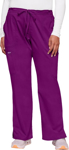 Picture of Cherokee Womens Drawstring Flare Scrub Pant - Tall (CH-WW120T)